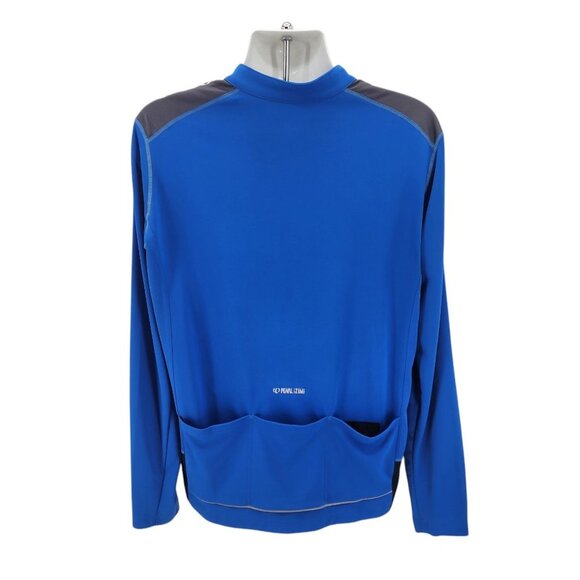 Pearl Izumi Select Series 3/4 Zip Blue Long Sleeve Cycling Jersey Mens XL - Picture 3 of 12